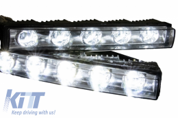 Luces diurnas LED DRL Chrome para Mercedes G W463 89+ G65 Look-image-6045149