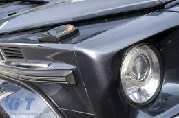 Luces giro LED luz dinámica secuencial Para Mercedes Clase G W463 1989-2015-image-6073129