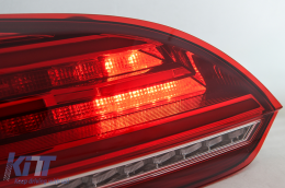 Luces Pilotos Traseros LED para VW Scirocco Hatchback 137 Mk3 08-14 Rojo Señal dinámica-image-6110158