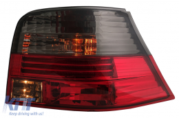 Luces traseras adecuado para VW Golf 4 IV 1997-2004 Humo rojo-image-6083583