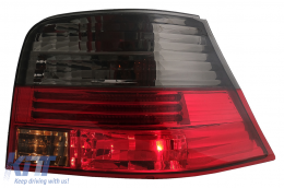 Luces traseras adecuado para VW Golf 4 IV 1997-2004 Humo rojo-image-6083586