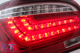 Luces traseras de barra LED para BMW Serie 5 E60 LCI 2007-2010 Rojo Claro-image-6105799
