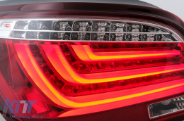 Luces traseras de barra LED para BMW Serie 5 E60 LCI 2007-2010 Rojo Claro-image-6105802