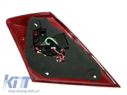Luces traseras LED de tuning adecuadas para Mercedes Clase S W221 2006-2009 con intermitentes blancos-image-6144354