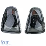 Luces traseras LED de vidrio claro ahumado negro adecuadas para Mini One Cooper R56 2006-2010-image-6208157