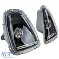 Luces traseras LED de vidrio claro negras adecuadas para Mini One Cooper R56 2006-2010-image-6207765