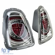Luces traseras LED Edición Especial Cromo adecuadas para Mini One Cooper R56 2010-2014-image-6208737