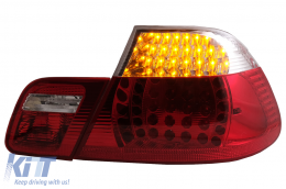 Luces traseras LED para BMW Serie 3 E46 Coupé sin Facelift 1999-2003 Rojo Claro-image-6083985