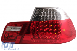 Luces traseras LED para BMW Serie 3 E46 Coupé sin Facelift 1999-2003 Rojo Claro-image-6083987