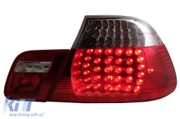 Luces traseras LED para BMW Serie 3 E46 Coupé sin Facelift 1999-2003 Rojo Claro-image-6083990
