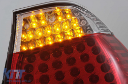 Luces traseras LED para BMW Serie 3 E46 Limusina 4D 09.2001-03.2005 Rojo claro-image-6078583