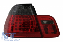 Luces traseras LED para BMW Serie 3 E46 Sedan 05-1998-08-2001 Rojo Negro--image-6060580