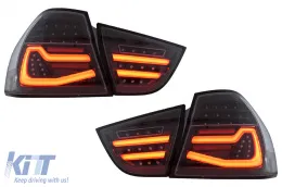 image-43-Luces traseras LED para BMW Serie 3 E90 LCI 09-11 Luces dinámicas Humo