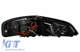 Luces traseras LED para limusina de sedán AUDI A4 B8 2008-2011 rojo humo--image-6053951