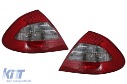 Luces traseras LED para Mercedes Clase E W211 Limousine 02-04.06 Red Smoke-image-6068509