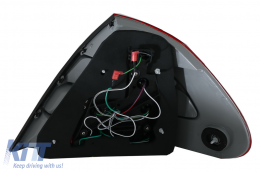 Luces traseras LED para Mercedes Clase E W211 Limousine 02-04.06 Red Smoke-image-6068514