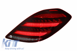 Luces traseras LED para Mercedes Clase S W222 13-17 Dinámica Señal Facelift Look-image-6038805