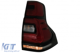 Luces traseras LED para Toyota Land Cruiser FJ150 Prado 10-16 Light Bar 18+ Look-image-6050275