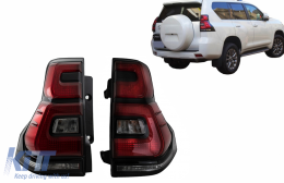 Luces traseras LED para Toyota Land Cruiser FJ150 Prado 10-16 Light Bar 18+ Look-image-6081252