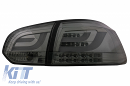 Luces Traseras LED Para VW Golf 6 VI 2008-2013 Tubo Bar Luminoso Fumar Gris-image-6058853