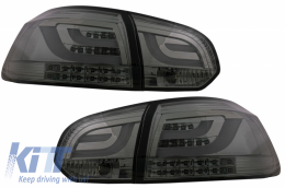 Luces Traseras LED Para VW Golf 6 VI 2008-2013 Tubo Bar Luminoso Fumar Gris-image-6058854