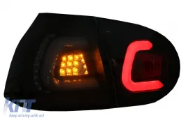 Luces Traseras LED para VW Golf V 5 2004-2009 Negro Ahumado Estilo Urbano-image-6067623
