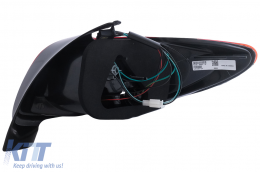 Luces traseras LED Pilotos para Peugeot 206 HatchBack 3 / 5 Puertas 1998-2004 Rojo Blanco-image-6112624