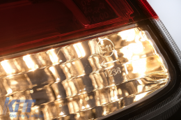 Luces traseras LED Pilotos para Peugeot 206 HatchBack 3 / 5 Puertas 1998-2004 Rojo Blanco-image-6112626