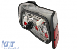 Luces traseras para BMW Serie 3 E36 Sedan 12.1990-1998 Rojo claro-image-6085911