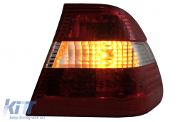 Luces traseras para BMW Serie 3 E46 Sedan 05.1998-08.2001 rojo Y blanco-image-6078567