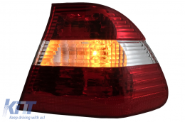 Luces traseras para BMW Serie 3 E46 Sedan 05.1998-08.2001 rojo Y blanco-image-6078568