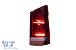 Luci posteriori LED per Mercedes Classe V W447 2014-2023 Porta singola Segnale Dinamico-image-6127050