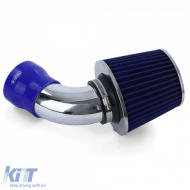 Luftansaugkit mit blauem Sportluftfilter, geeignet für BMW 3er Reihe E46 323 325 328 330-image-6204488