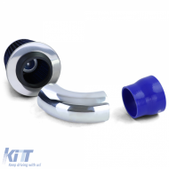 Luftansaugkit mit blauem Sportluftfilter, geeignet für BMW 3er Reihe E46 323 325 328 330-image-6204490