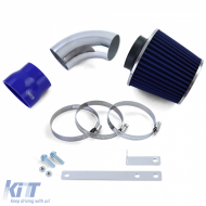 Luftansaugkit mit blauem Sportluftfilter, geeignet für BMW 3er Reihe E46 323 325 328 330-image-6204493
