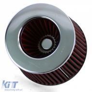 Luftansaugkit mit rotem schwarzen Sportluftfilter, geeignet für Mazda MX5 NB FL 98-05-image-6200540