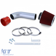 image-0-Luftansaugkit mit rotem Sportluftfilter, geeignet für BMW 5er E39 525i 528i 530i