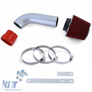 Luftansaugkit mit rotem Sportluftfilter, geeignet für BMW 5er E39 525i 528i 530i-image-6201392