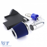 Luftansaugung mit blauem Sportluftfilter geeignet für BMW 3er E90 E92 E81 E87 2.8 3.0-image-6277286