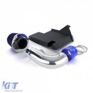 Luftansaugung mit blauem Sportluftfilter geeignet für BMW 3er E90 E92 E81 E87 2.8 3.0-image-6277287