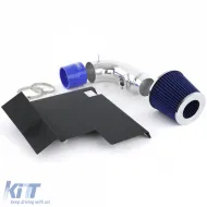 Luftansaugung mit blauem Sportluftfilter geeignet für BMW 3er E90 E92 E81 E87 2.8 3.0-image-6277291