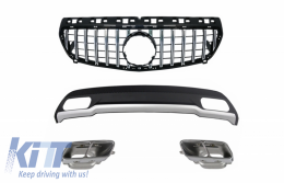 image-19-Luftdiffusor Schalldämpfer Tipps für Mercedes A-Klasse W176 12-08.18 GT-R Panamericana Grill
