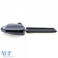 Luftfilter Airbox Lufteinlass Carbon-Look Ram Air geeignet für VW Golf 5 2.0 GTI 03-08-image-6201729