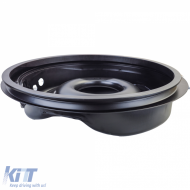 Luftfiltergehäuse mit HighFlow-Filterabdeckung in Schwarz, geeignet für Ford Mustang 71-73-image-6194014