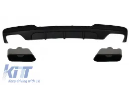 image-61-Luftverteiler für BMW F10 F11 11-17 Schalldämpferspitzen M-Performance 550i