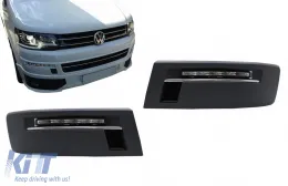image-20-Lumière Jour LED DRL pour VW Transporter Multivan Caravelle T5.1 Facelift 10-15