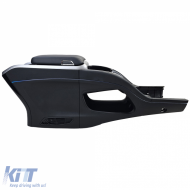 Luxuriöse Mittelkonsole schwarz mit Kühlschrank, geeignet für Mercedes V-Class W447 14-23-image-6207523