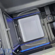 Luxuriöse Mittelkonsole schwarz mit Kühlschrank, geeignet für Mercedes V-Class W447 14-23-image-6207530