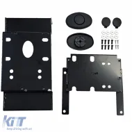 Luxuriöse Mittelkonsole schwarz mit Kühlschrank, geeignet für Mercedes V-Class W447 14-23-image-6207531