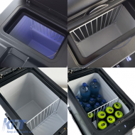 Luxuriöser Konsolen-Kühlschrank für Armlehne geeignet für Mercedes Sprinter W907 mit Einzelsitzen-image-6278597